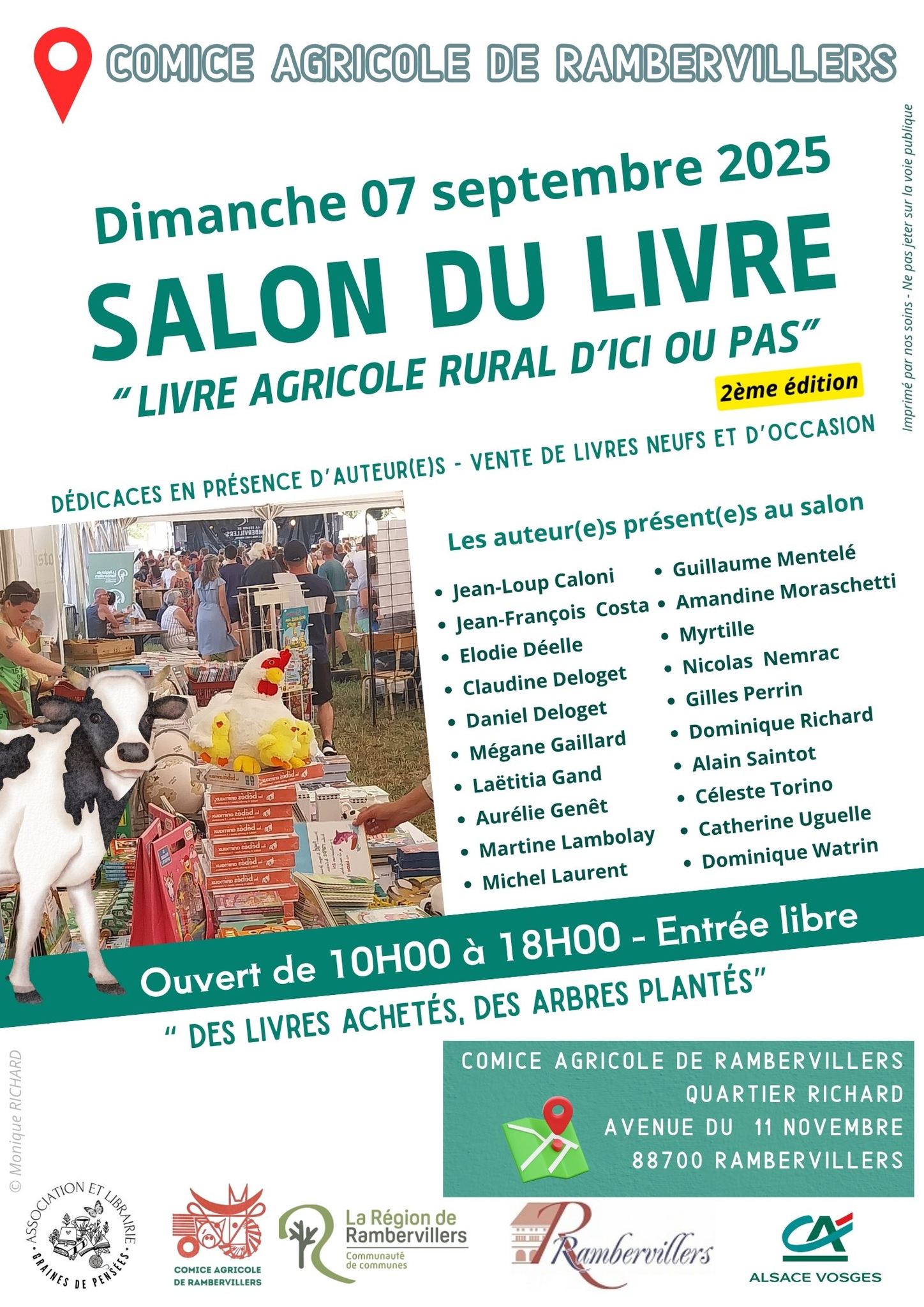 Salon du livre Comice Agricole Rambervillers